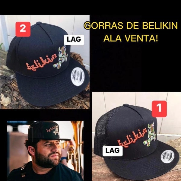 JGL- Hat Cap- Belikin-Luis R Conriquez- Warlike- Luis R- Culiacán Sinaloa- Guzmán