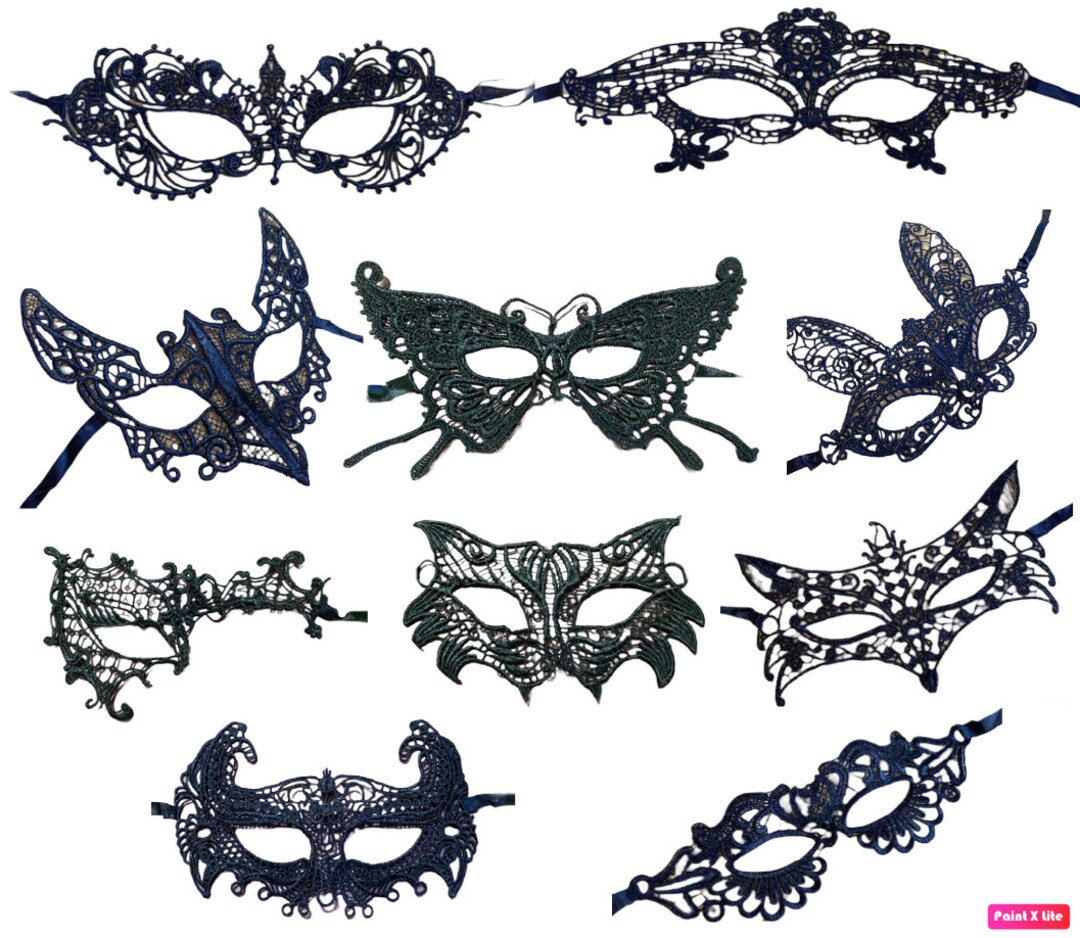 Black Lace Sexy Eye Masks Masquerade - Etsy