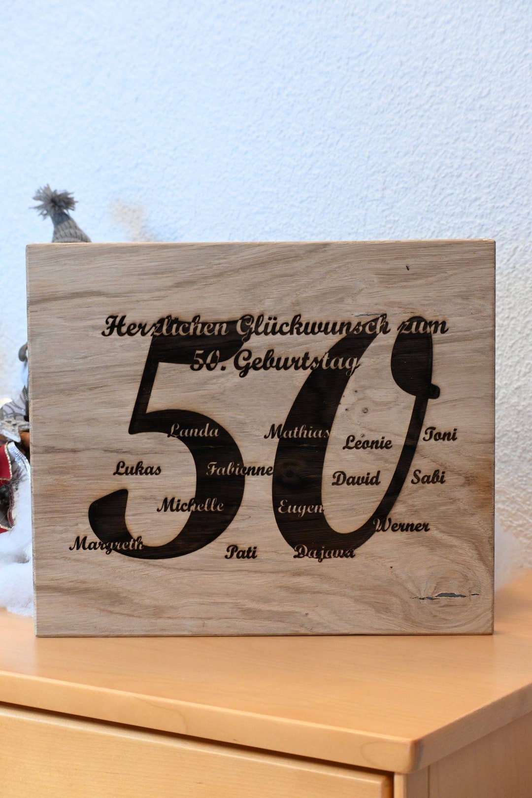 Geburtstagsschild geburtstag karte Schild runder birthday Etsy.de