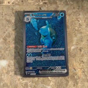 Blastoise Liquid Motion Card