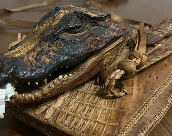 Collection original crocodile bag