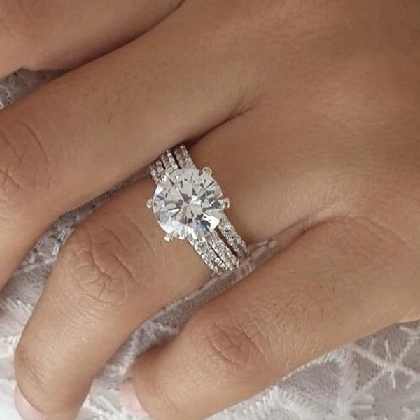 Wedding Ring Set Etsy