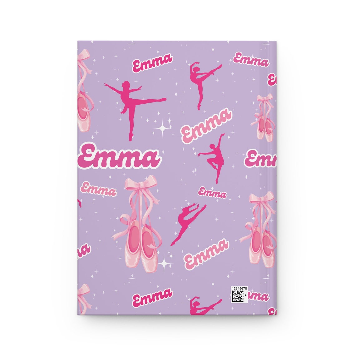 Ballerina Journal Custom Ballet Notebook for Her Dance Lesson Notes for ...