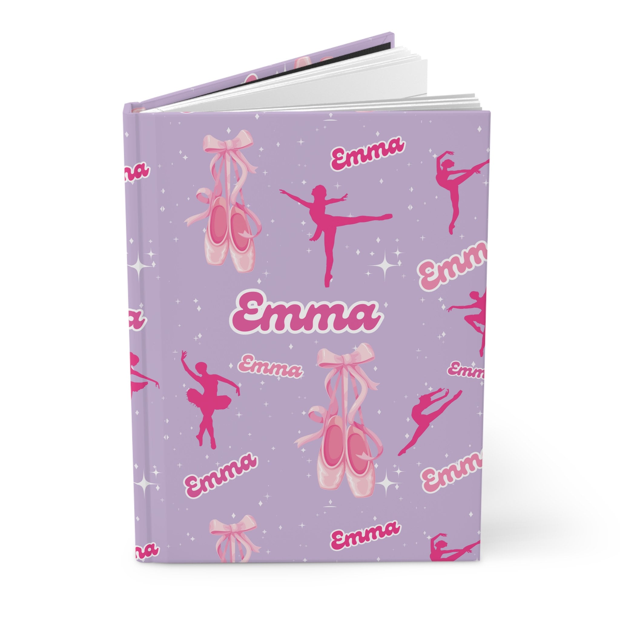 Ballerina Journal Custom Ballet Notebook for Her Dance Lesson Notes for ...