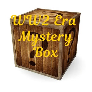 WW2 Man Cave Mystery Box - Antique Collectibles, Militaria and Memorabilia