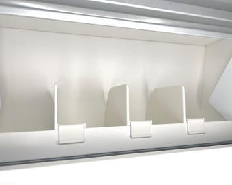 Divisori per ripiani per pensili Grand California 600 e 680 – Divisori per pensili stampati in 3D – facile installazione senza foratura - gehlix