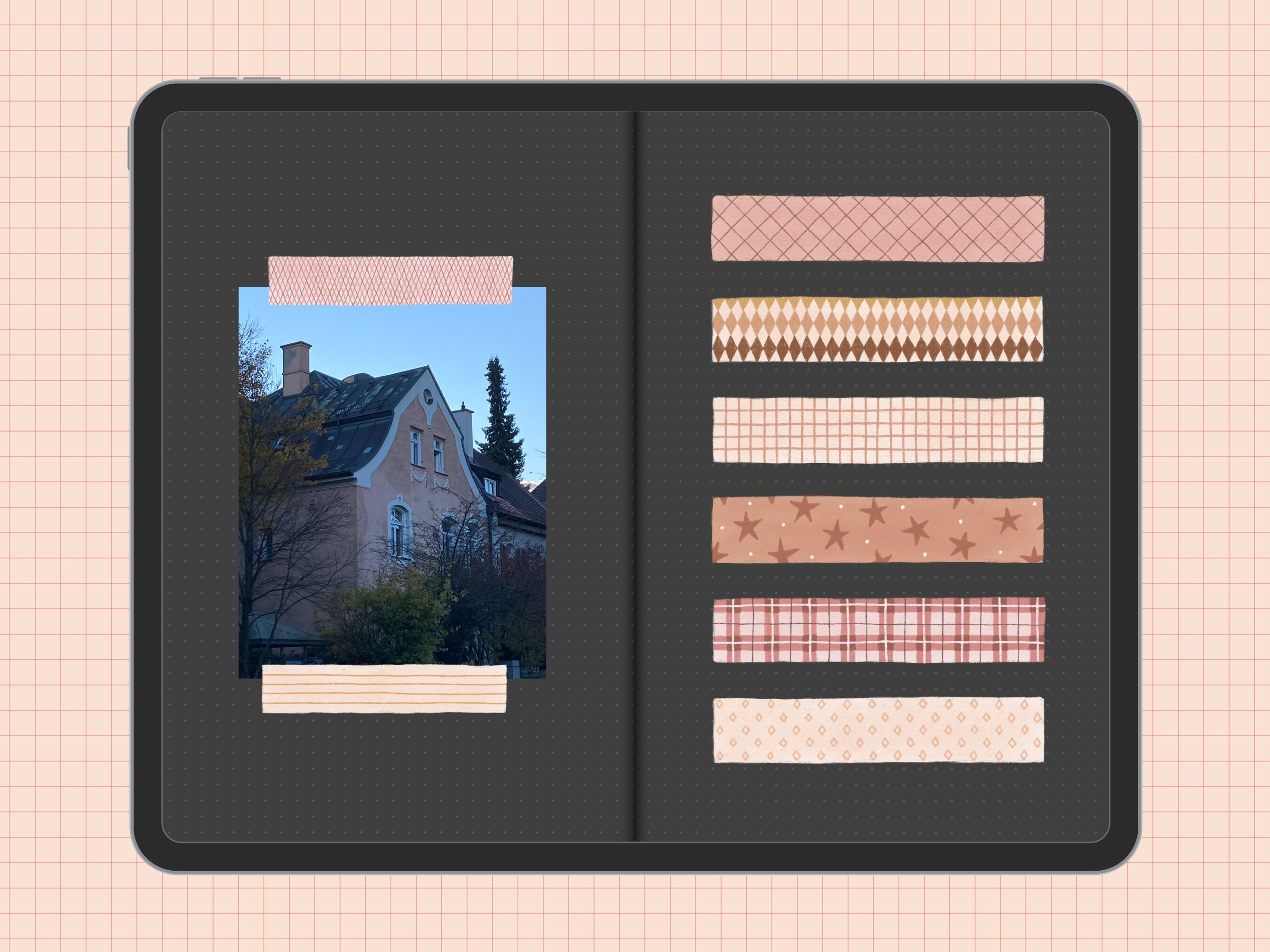Digital Washi Tape Digital Stickers Cute Digital Washi Tape Goodnotes ...