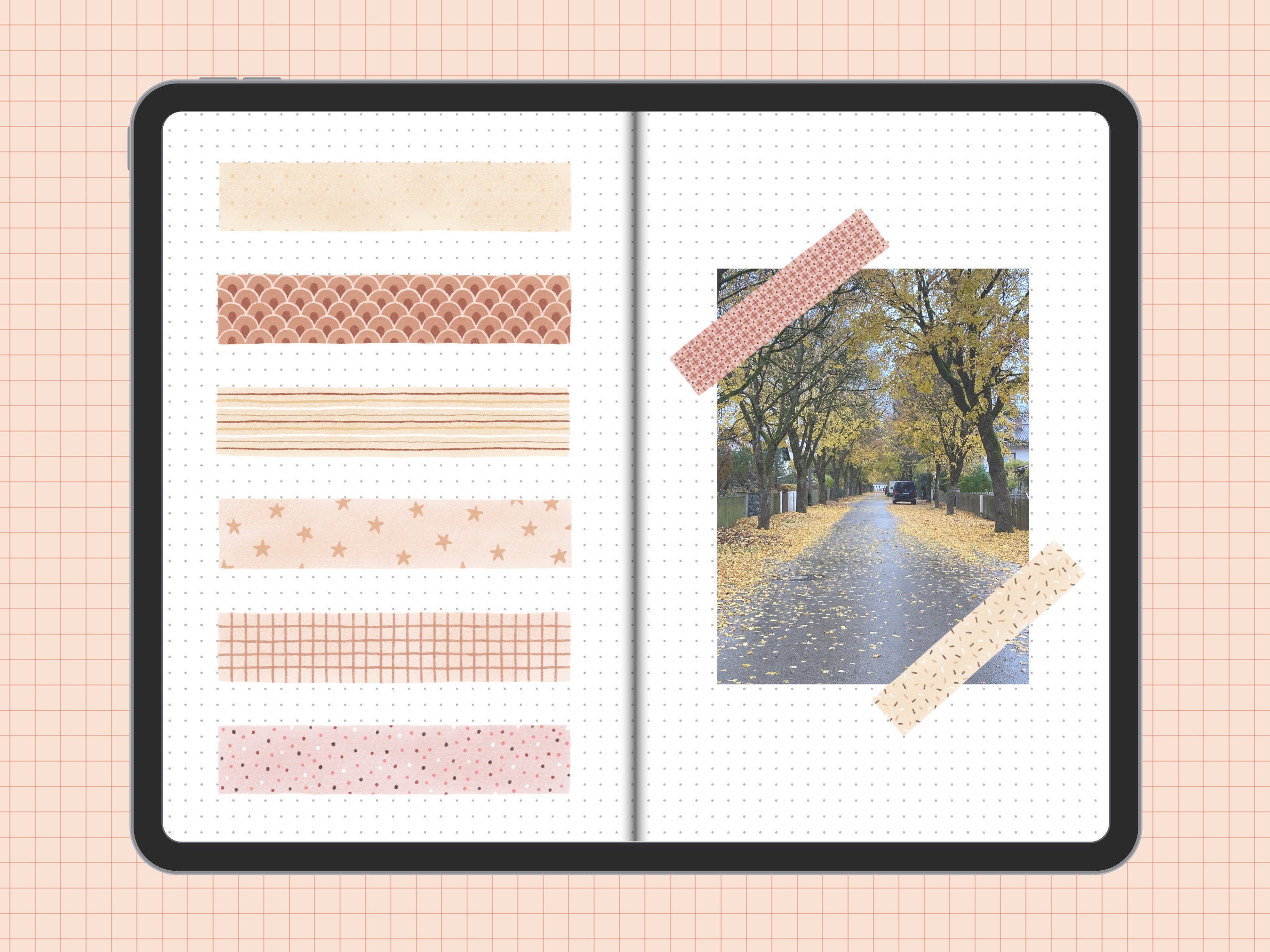 Digital Washi Tape Digital Stickers Cute Digital Washi Tape Goodnotes ...