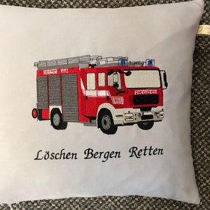 Embroidery file *Fire engine*