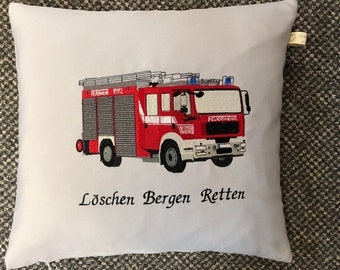 Embroidery file *Fire engine*