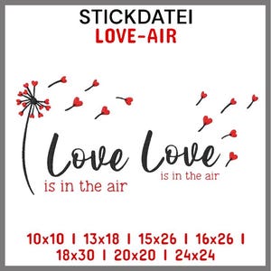 embroidery file *LOVE-AIR*