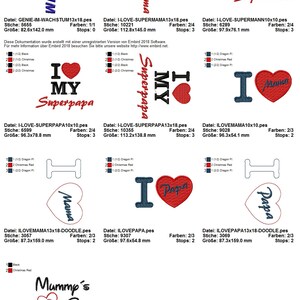 Fichier de broderie * Baby set*