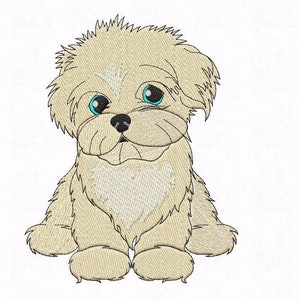 Embroidery file *HAVANESE* DOG