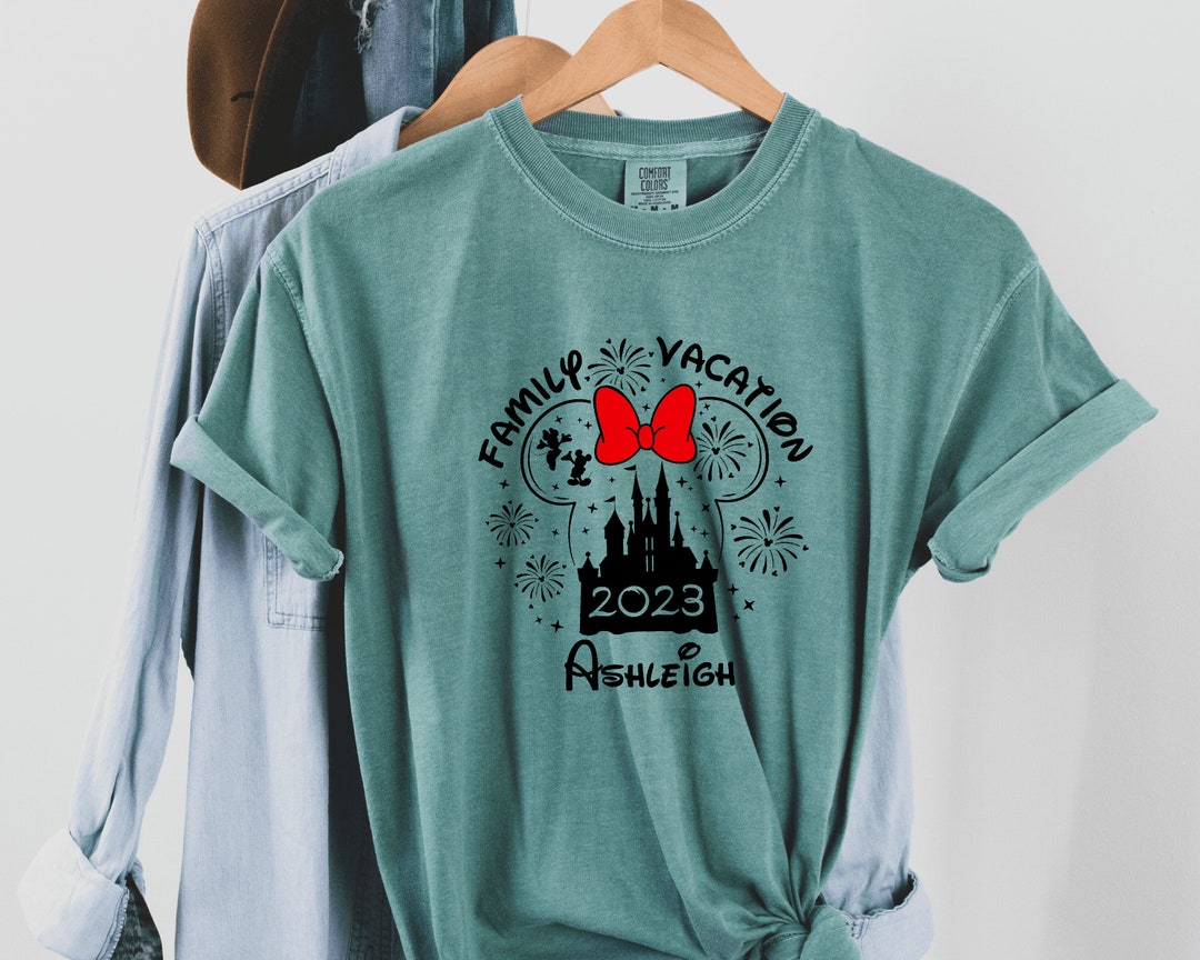 Mickey Comfort Color Shirt, Disneyland Shirt, Magic Kingdom, Family