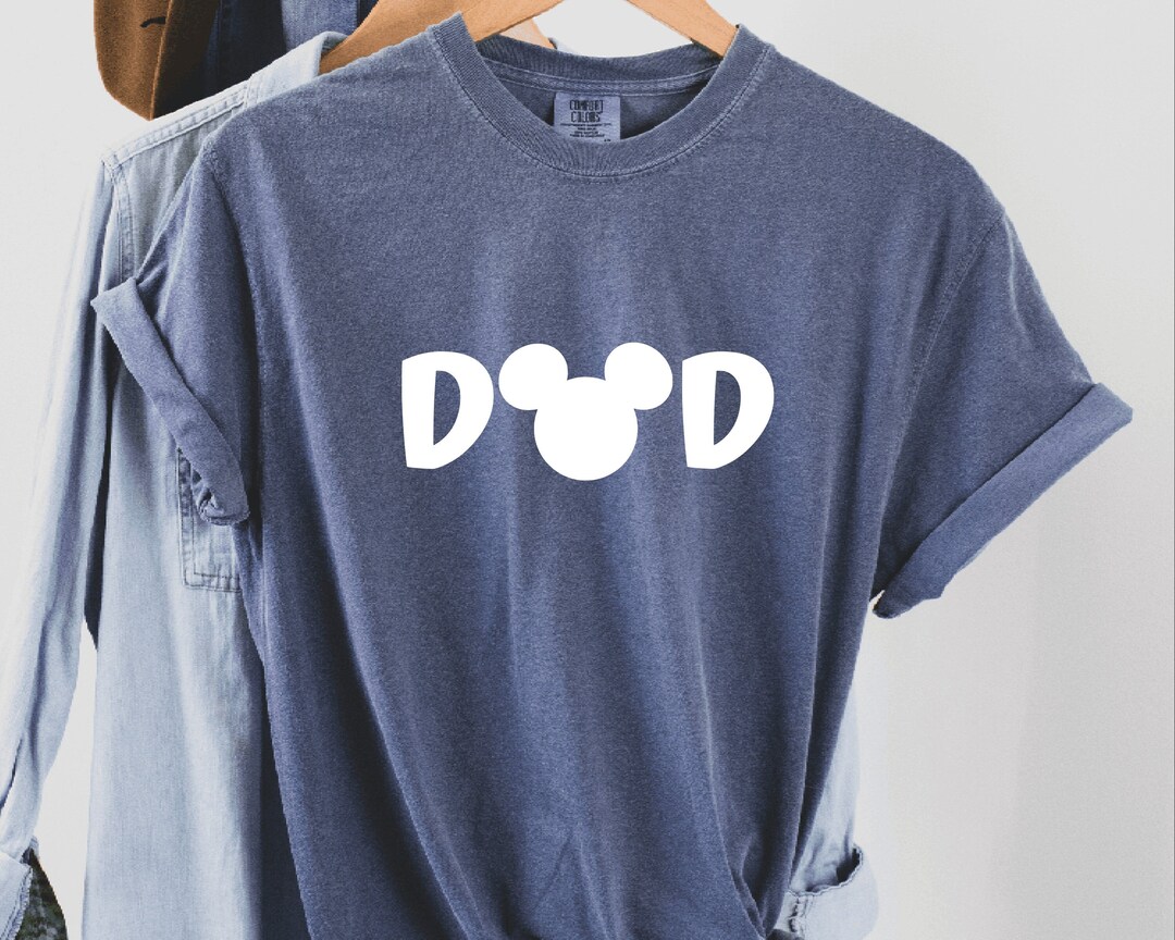 Dad Comfort Colors Shirt, Custom Disney Dad ,funny Disney Dad Shirt, Father's Day Gift, Gift for