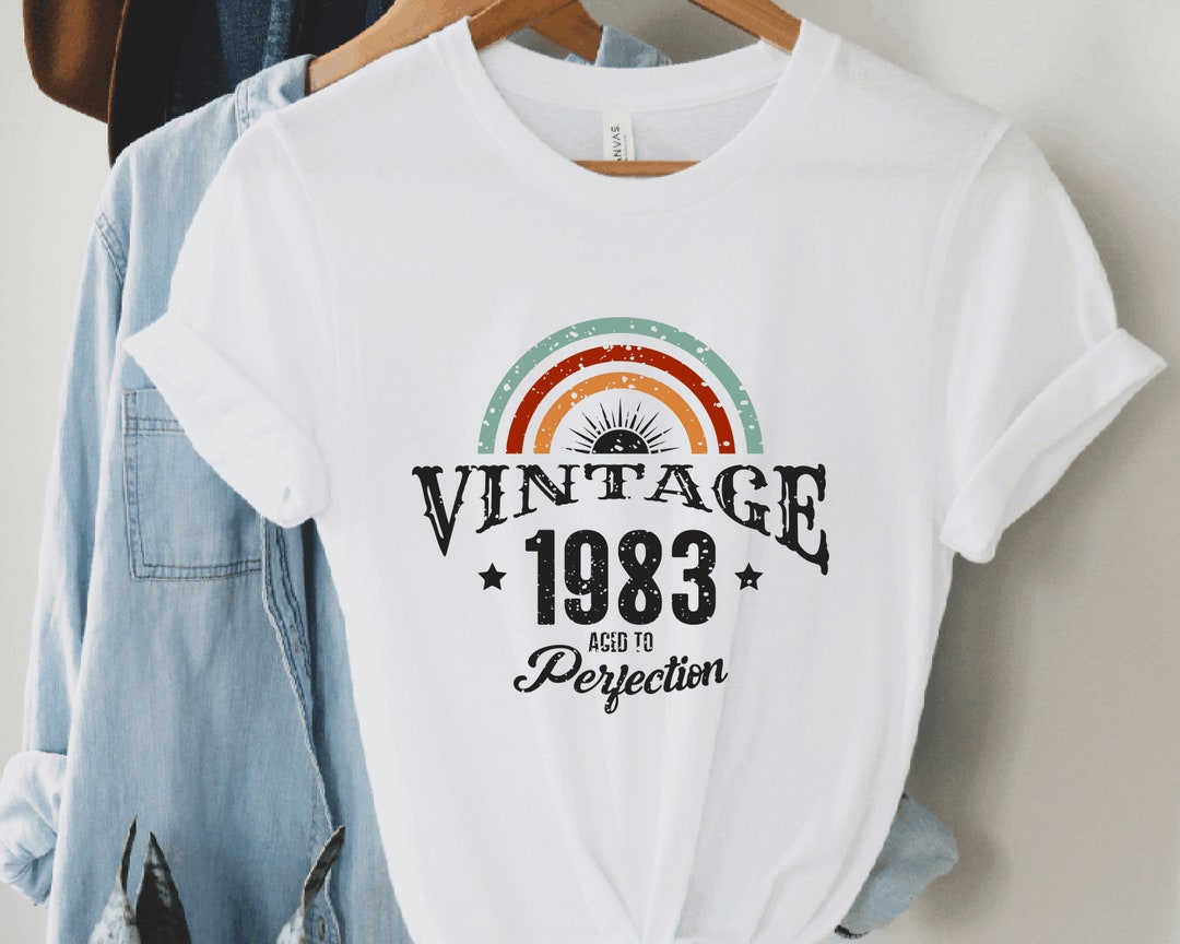 1983 Vintage Shirt 1983 Birthday Shirt 40th Birthday Gift 40th 1983 Vintage Shirt 1983 Birthday Shirt 40th Birthday Gift 40th