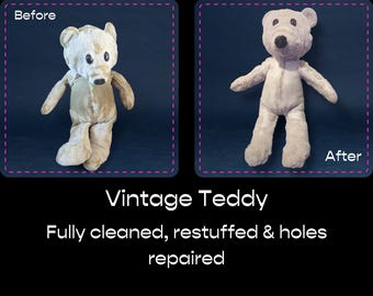 Stuffed Toy Where Can I Get My Teddy Bear Fixed Repairing Old