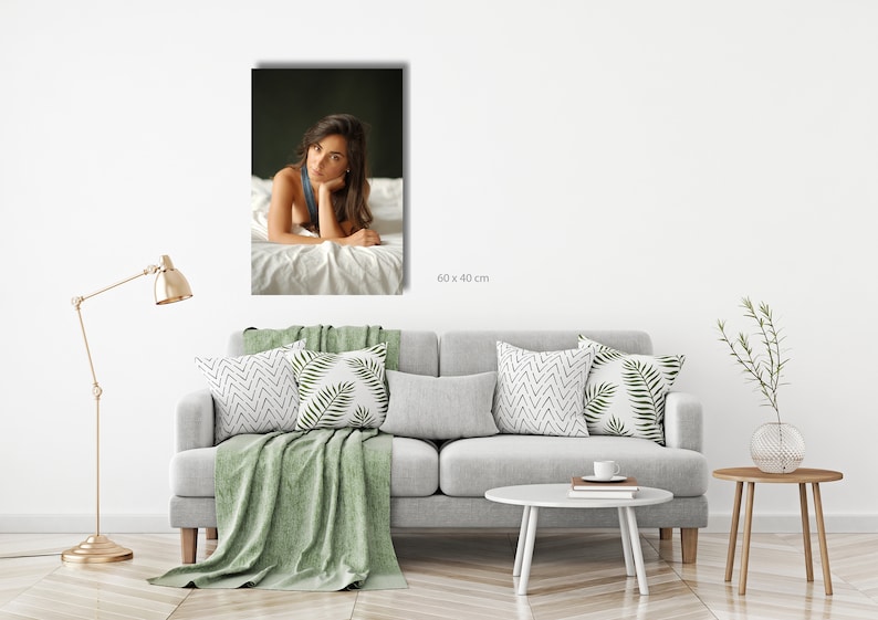 Canvas, Acrylic, Poster, Nude, Model, Woman, Nude - Etsy