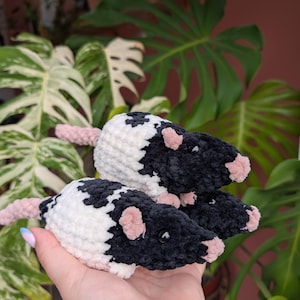 Custom Crochet Rat: Personalised Rat Gift