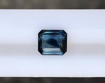 2.26Ct Teal Sapphire Unheated Loose Gemstone Free Shipping