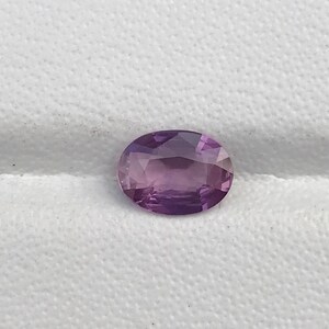 1.10Ct Purplish Pink Sapphire Bicolor Sapphire Free Shipping