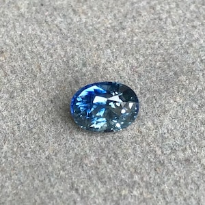 1.04Ct Teal Blue Sapphire Free Shipping