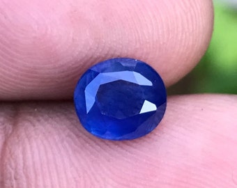 1.92Ct Corn Flower Silky Blue Sapphire Free Shipping