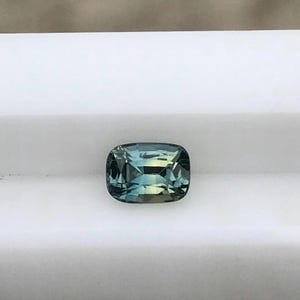0.70Ct Parti Sapphire Green Yellow Mixed Loose Gemstone Free Shipping