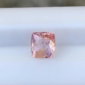 1,10 kt padparadscha-saffier oranjeachtig roze onverwarmd gratis verzending ceylon
