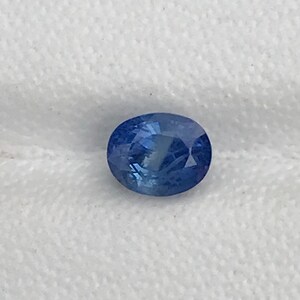 0.68Ct Blue Sapphire Oval Loose Sapphire Free Shipping