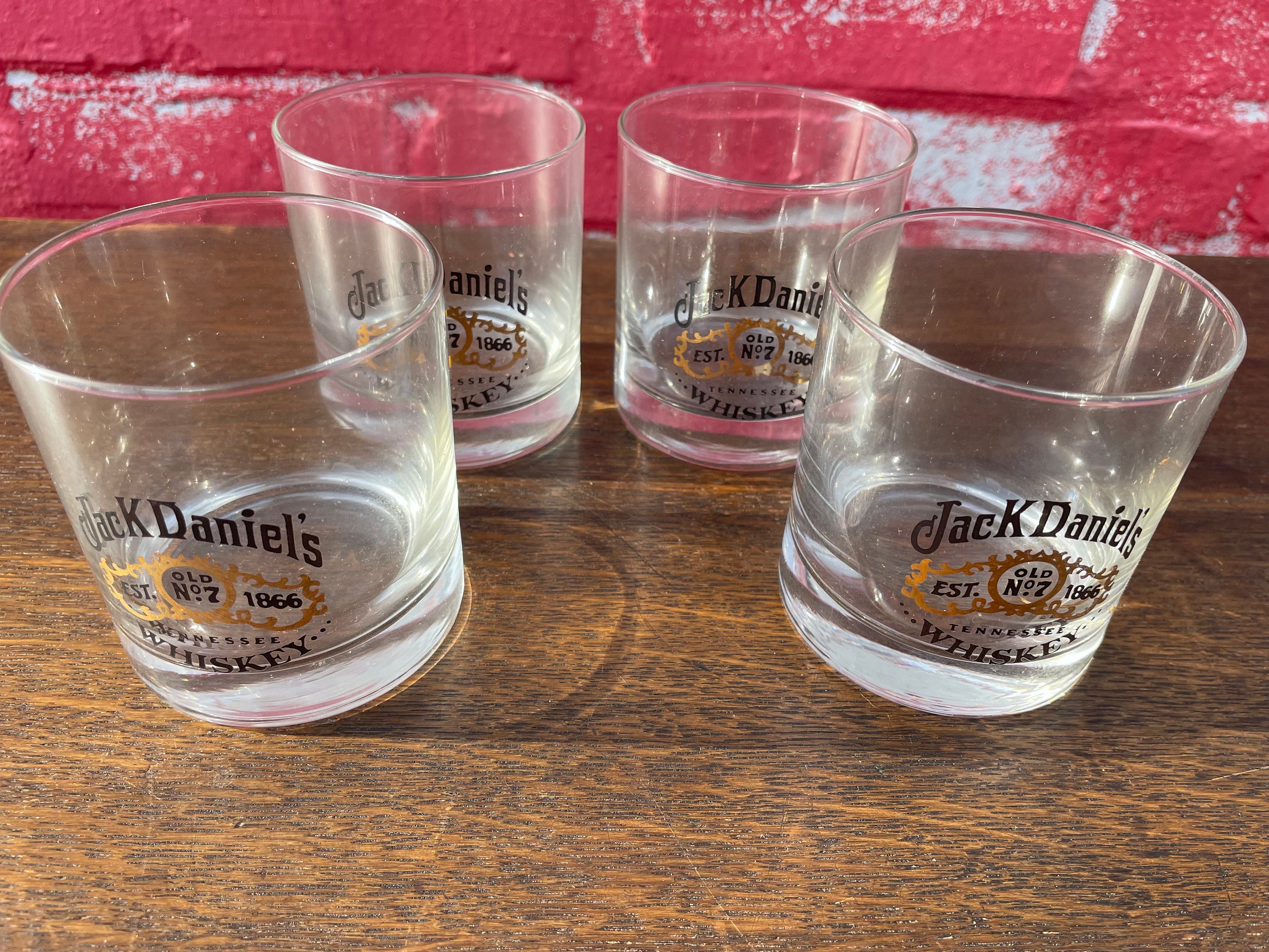 Vintage Jack Daniels Glass - Whiskey - Barware - Etsy