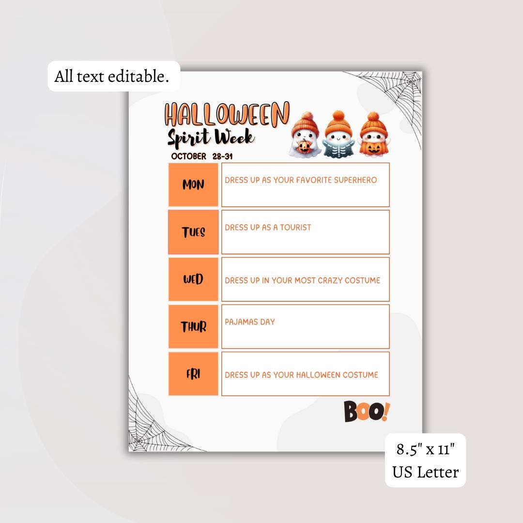 halloween-school-spirit-week-itinerary-editable-template-8-5x11-pdf