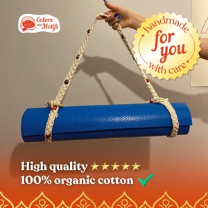 Macrame Yoga Mat Strap