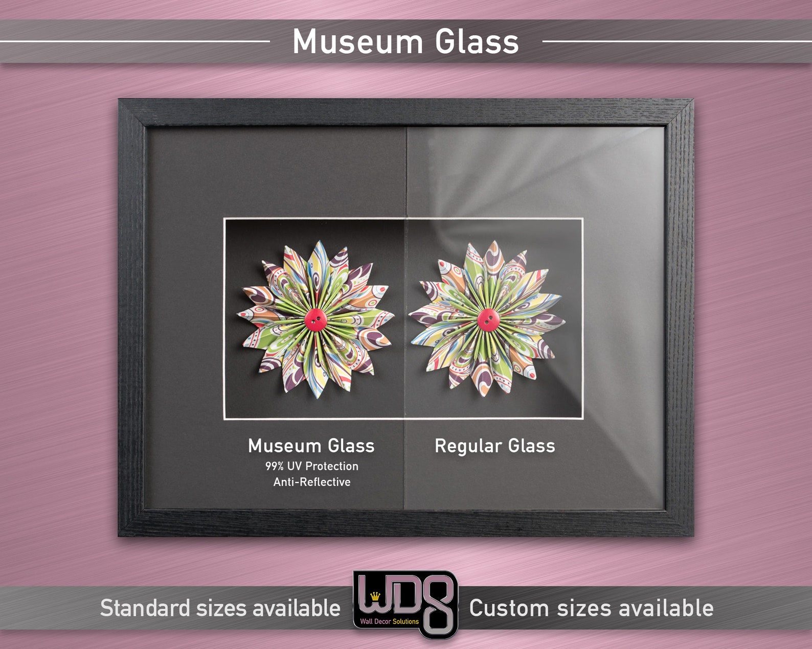 Anti-reflective Museum Glass® - 99% UV Protection for Framing Fine Art ...