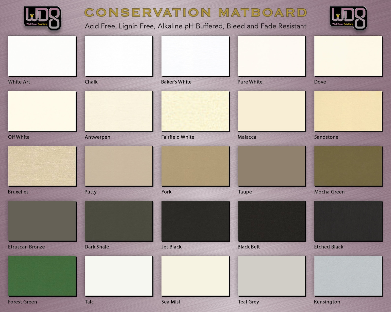 Fully Customizable BLACK CORE Conservation SQUARE Mat - Your Choice of ...