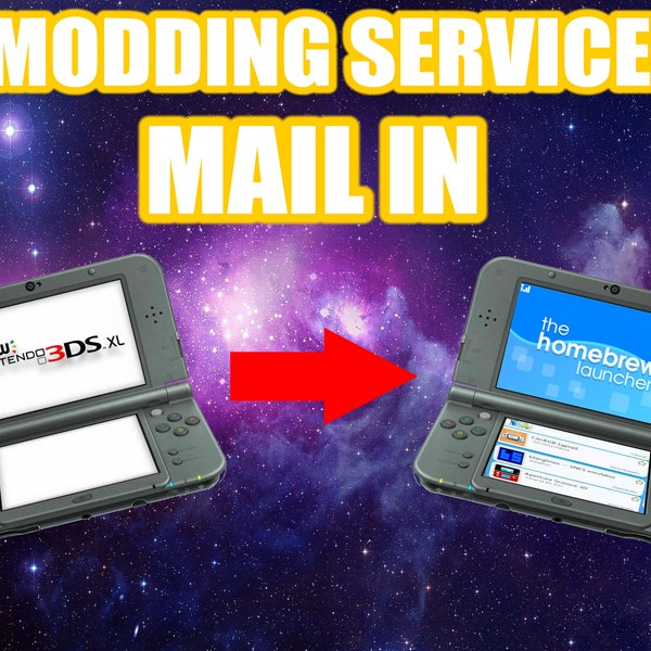 3DS/2DS Modding Service *MAIL-IN*