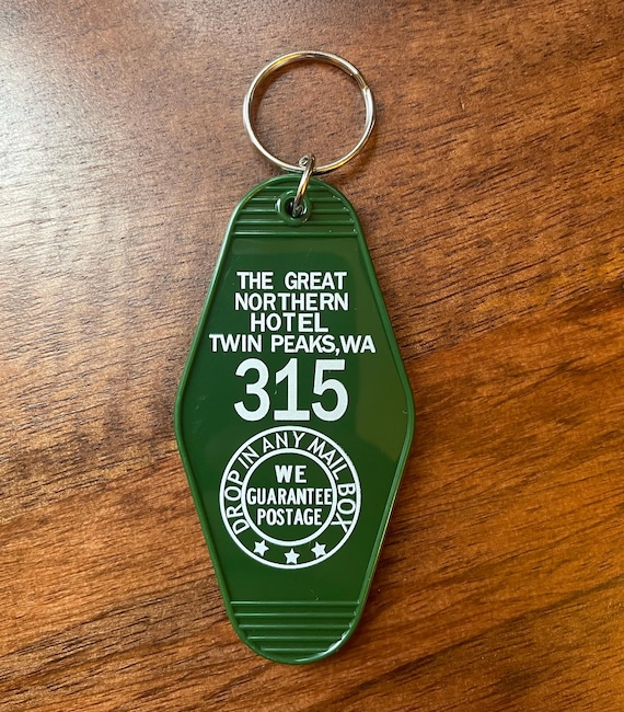 Twin Peaks Room 315 Great Northern Hotel Keyring - Etsy