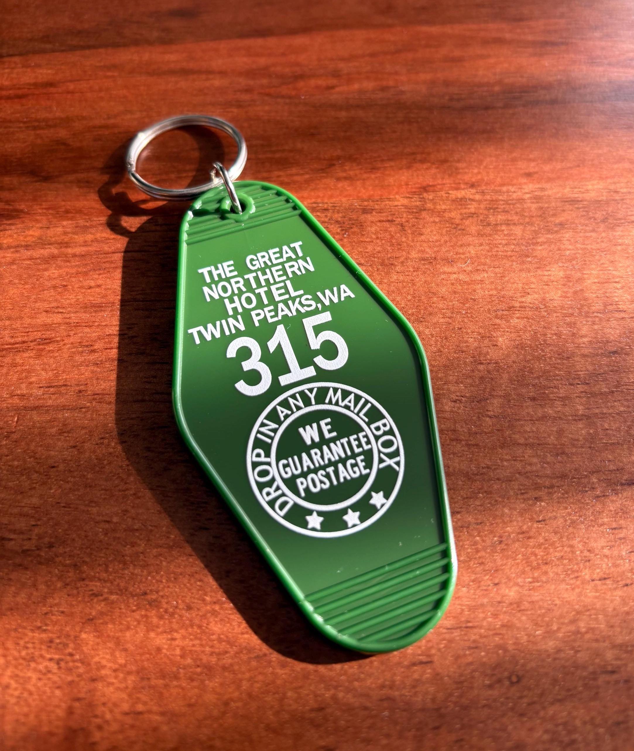Twin Peaks Room 315 Great Northern Hotel Keyring - Etsy