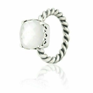 Ale 925 Pandora Pearl Twist Elegant Sincerity Mother of Ring Etsy