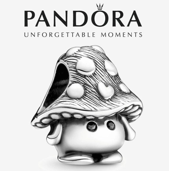 Sober uvidenhed Sovesal Pandora Cute Mushroom Charm - Etsy