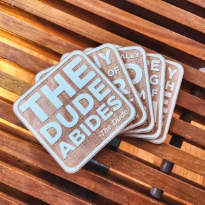 The Big Lebowski Coaster Set