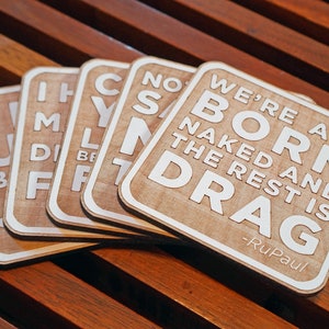 RuPaul&#39;s Drag Race Coaster Set