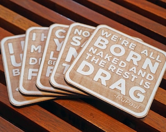 RuPaul&#39;s Drag Race Coaster Set