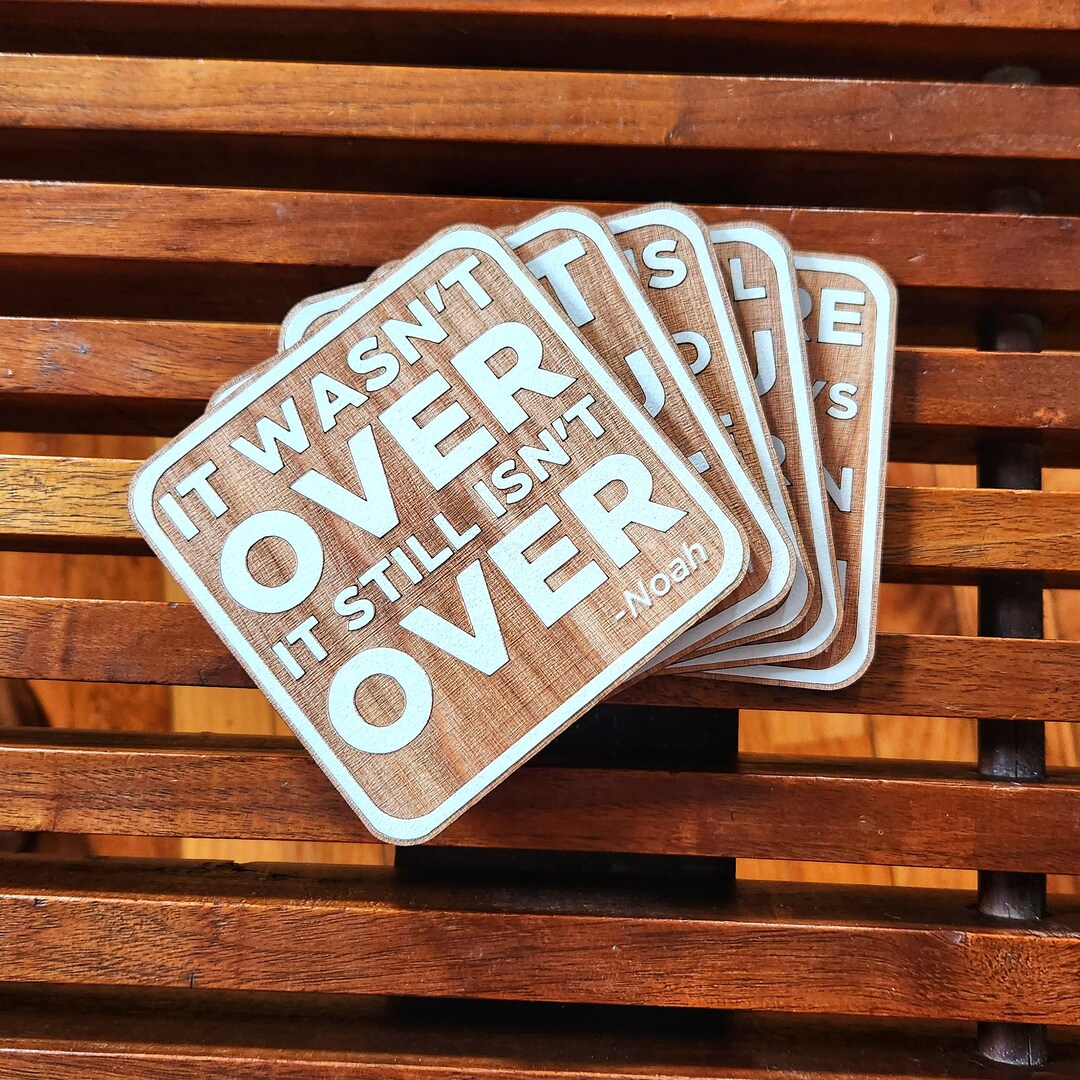 The Notebook Coaster Set - Etsy