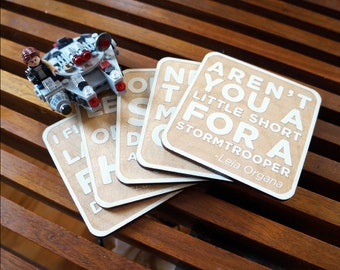 Star Wars Film Zitat Untersetzer Set