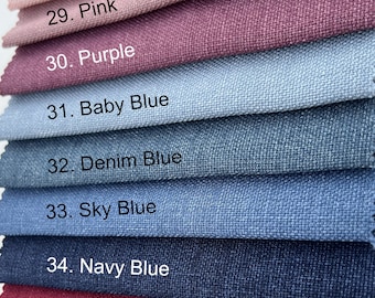 Linen Curtain Panel for bedroom. 36 color Custom Size Modern Style Curtains. Curtain for living room.