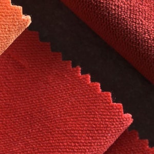 Matte Velvet Upholstery Fabrics  , 124 Colours, 55&quot; wide , Modern Fabric, Furniture Fabric, Upholstery Velvet.