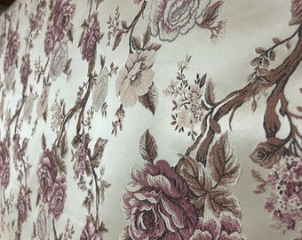 Damask jacquard fabric, Upholstery fabric, Classical fabric, for chair, for cushion, limited edition fabric, 55 Inches Wide, 150 cm