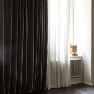 Custom Velvet Blackout Curtain: Thermal Insulated, 124 Colors