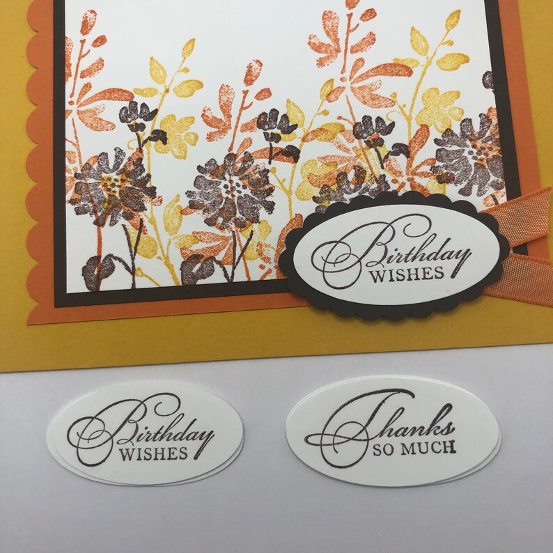 Handmade Card Kit Happy Birthday Card Making Kit DIY Etsy